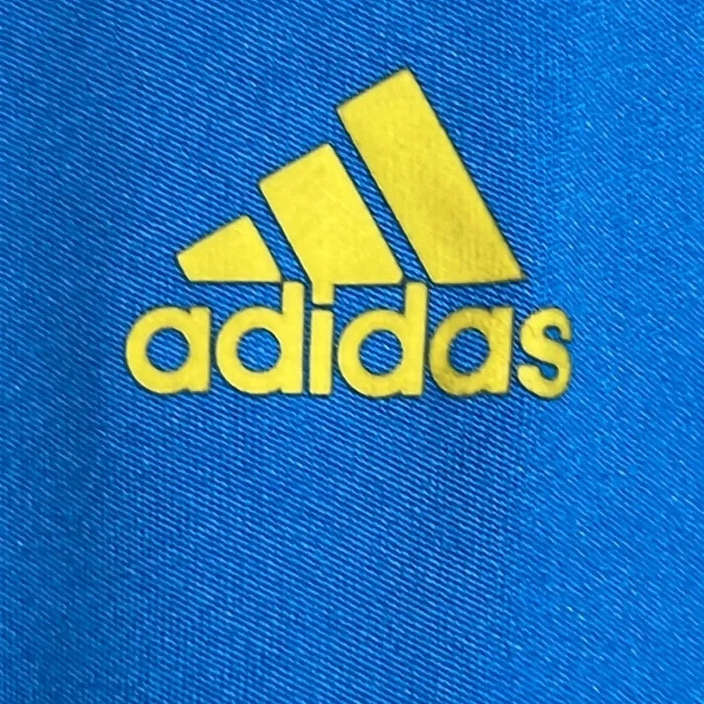 Adidas Electric Blue ClimaCool Athletic Shirt - Size XL